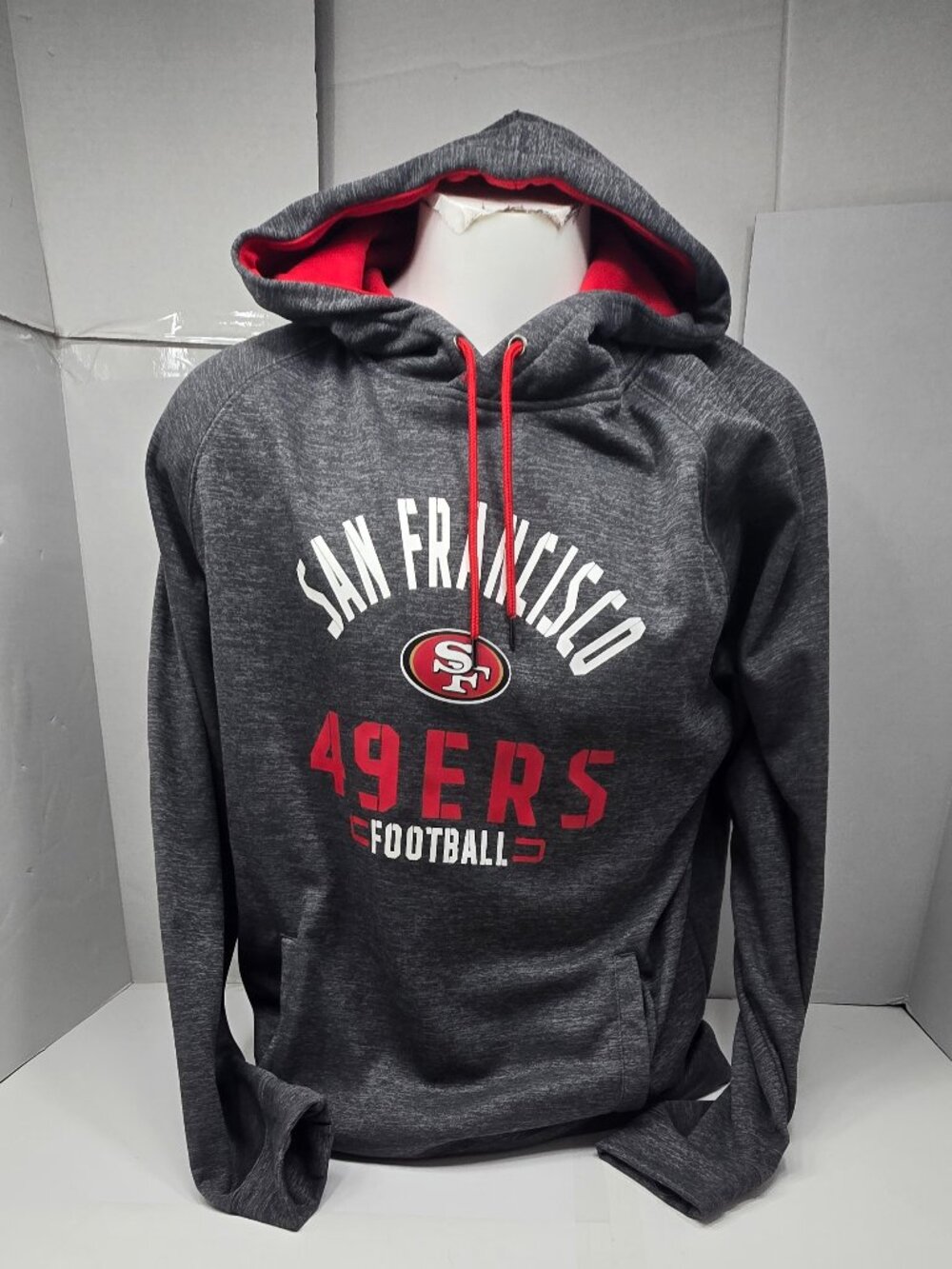 ๐๐ฅ SAN FRANCISCO 49ERS FANATICS PRO LINE HOODIE โ MENโS LARGE โ $45 ๐ฅ๐